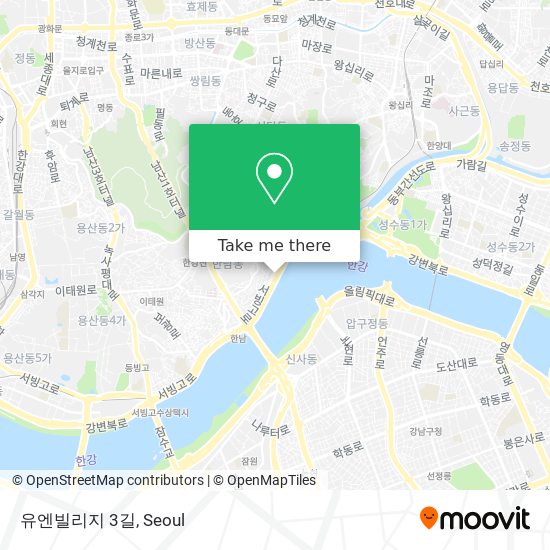 유엔빌리지 3길 map