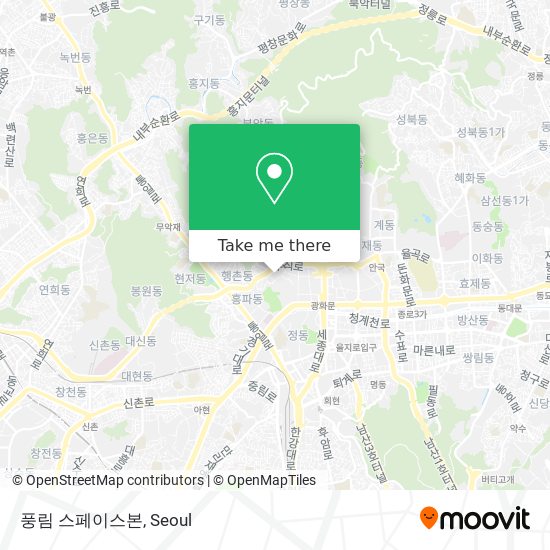 풍림 스페이스본 map