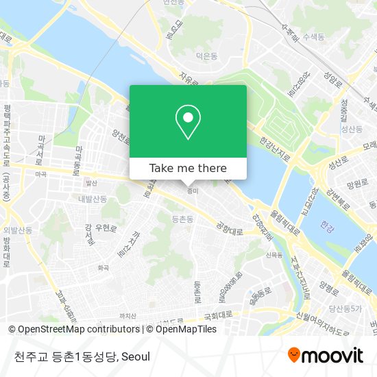 천주교 등촌1동성당 map