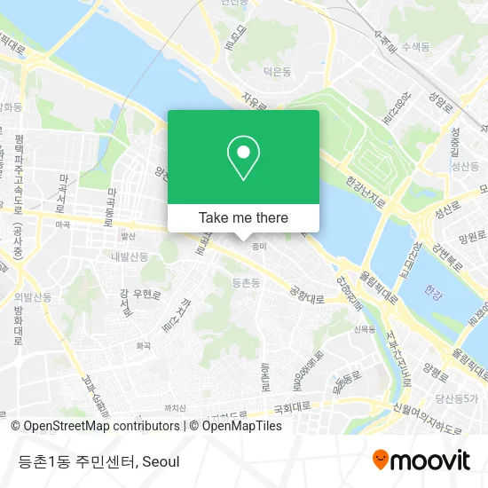 등촌1동 주민센터 map