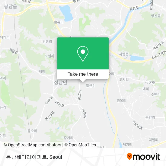 동남훼미리아파트 map