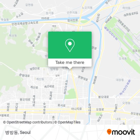 병방동 map