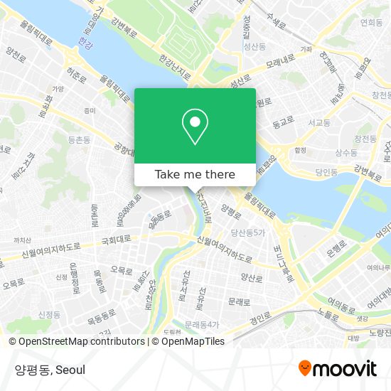 양평동 map