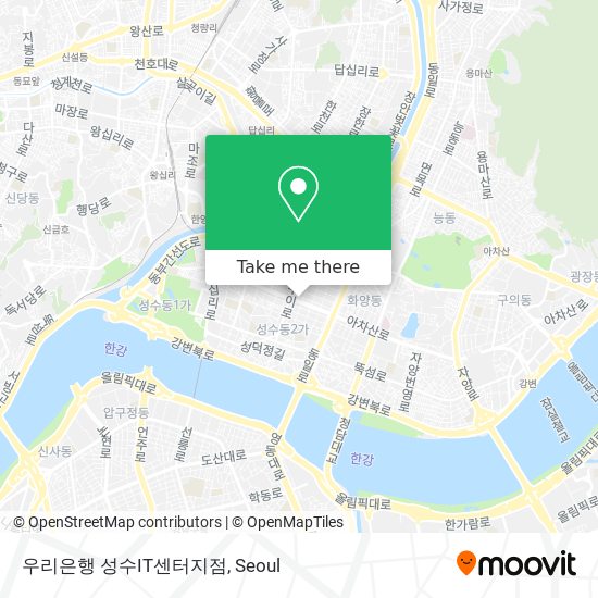 우리은행 성수IT센터지점 map