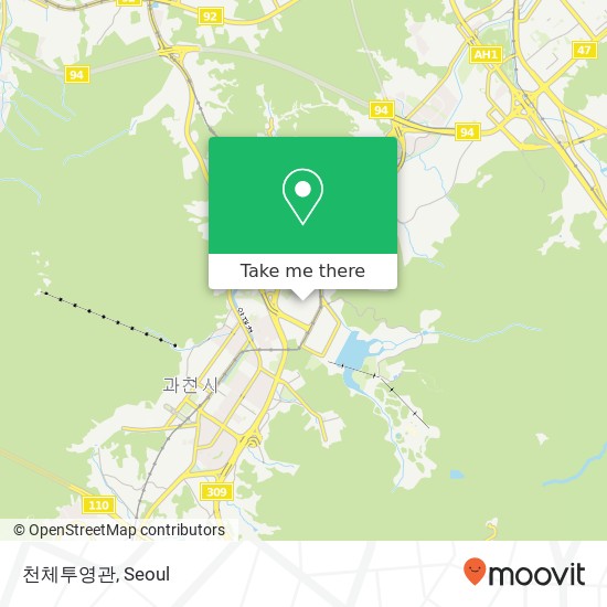 천체투영관 map