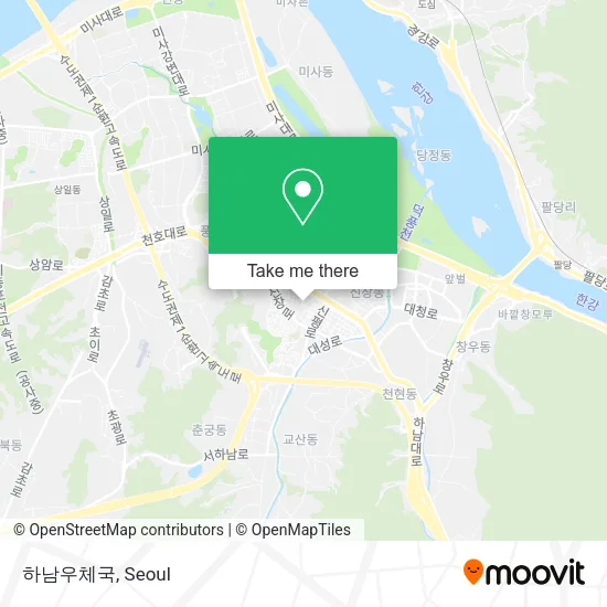 하남우체국 map