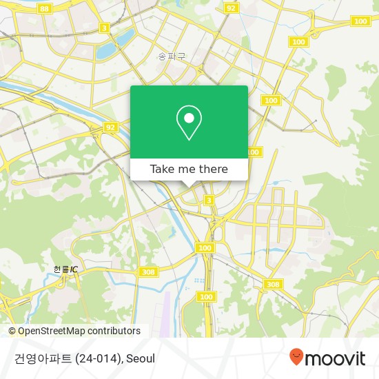 건영아파트 (24-014) map