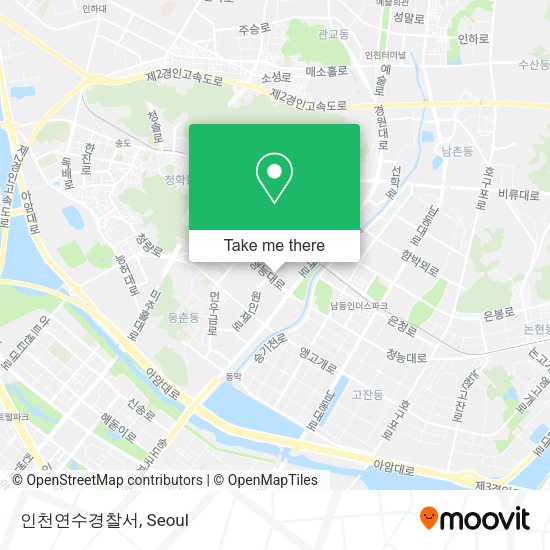 인천연수경찰서 map
