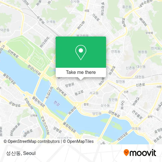 성산동 map