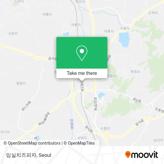 임실치즈피자 map