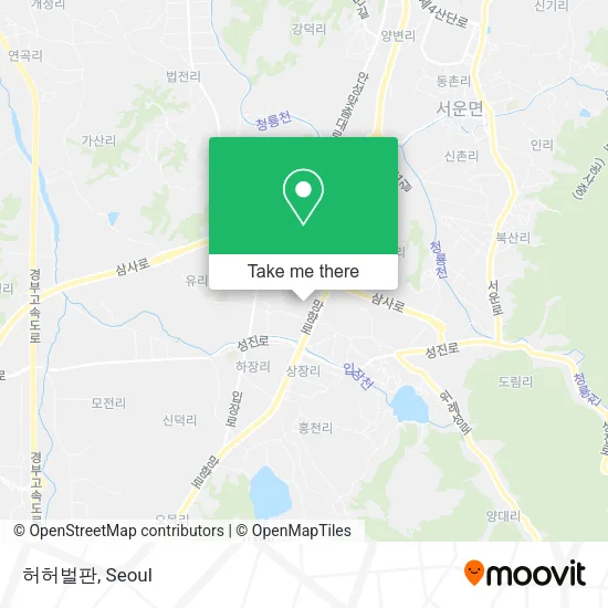 허허벌판 map