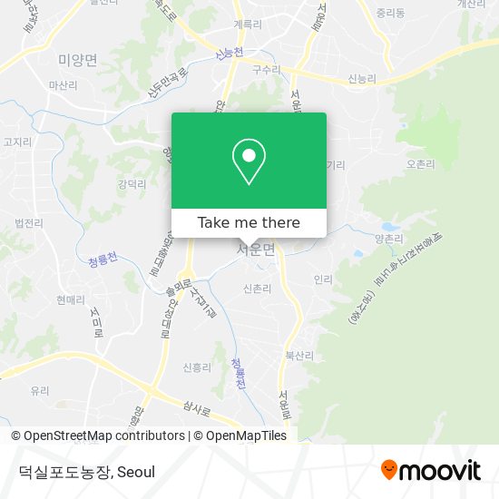 덕실포도농장 map