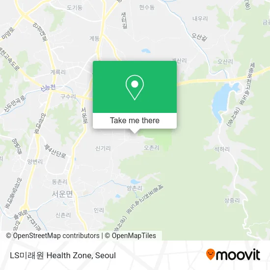 LS미래원 Health Zone map