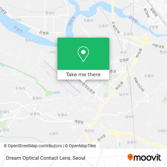 Dream Optical Contact Lens map