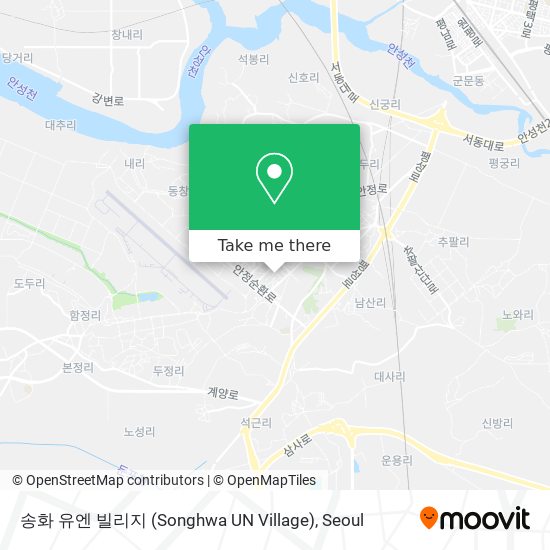 송화 유엔 빌리지 (Songhwa UN Village) map