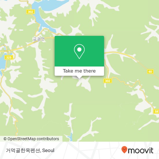 거먹골한옥펜션 map