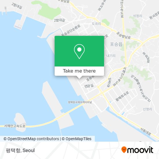 평택항 map
