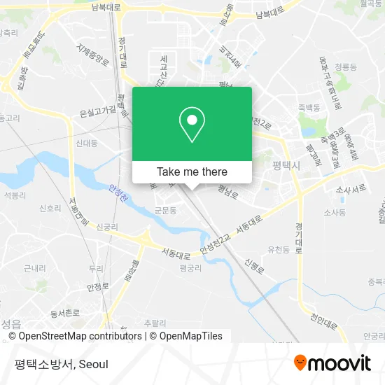 평택소방서 map