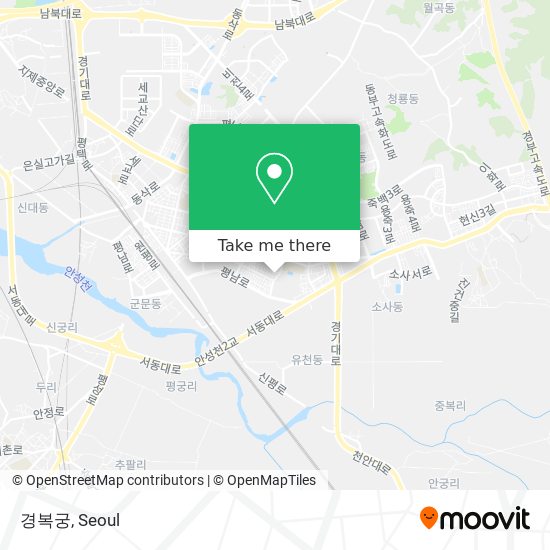 경복궁 map