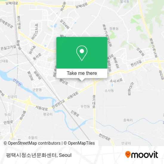 평택시청소년문화센터 map
