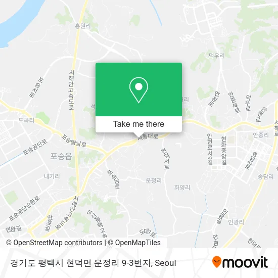 경기도 평택시 현덕면 운정리 9-3번지 map