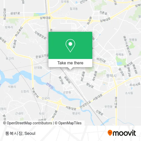통복시장 map