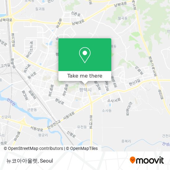 뉴코아아울렛 map