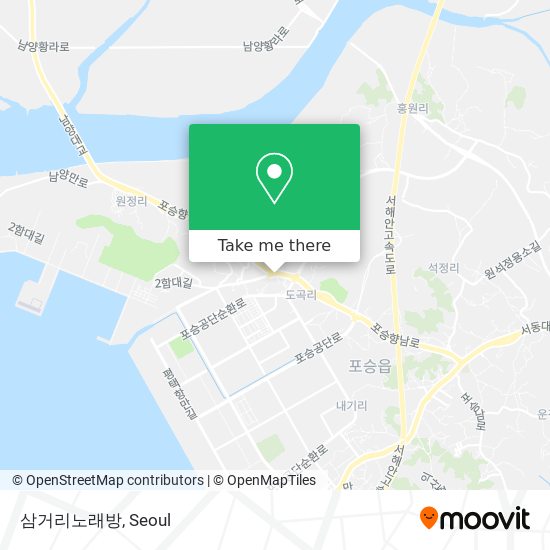 삼거리노래방 map