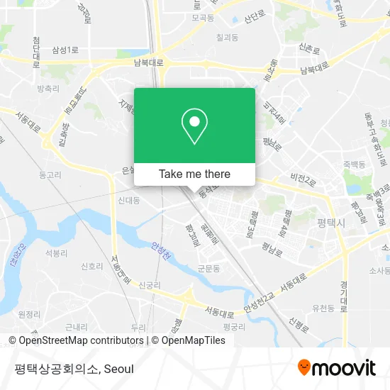 평택상공회의소 map