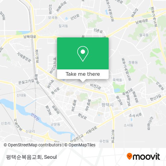 평택순복음교회 map