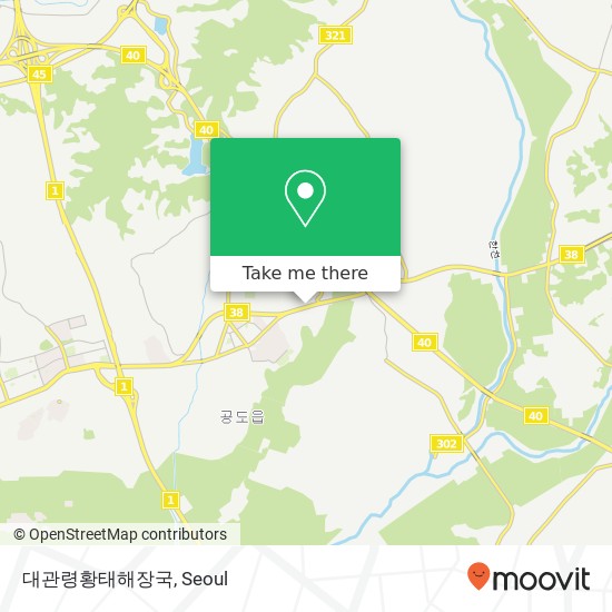 대관령황태해장국 map