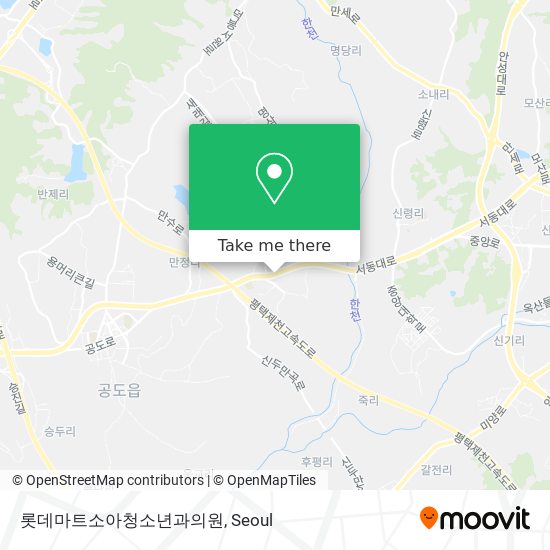 롯데마트소아청소년과의원 map