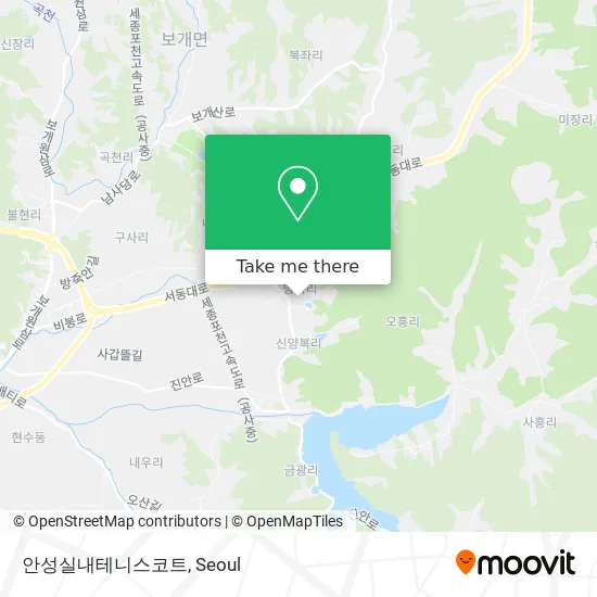 안성실내테니스코트 map