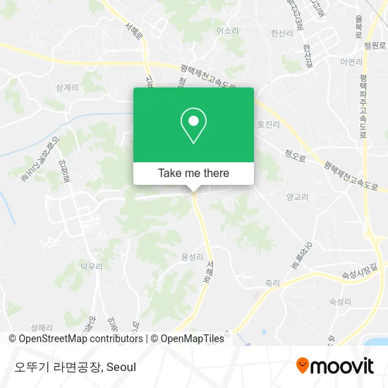 오뚜기 라면공장 map