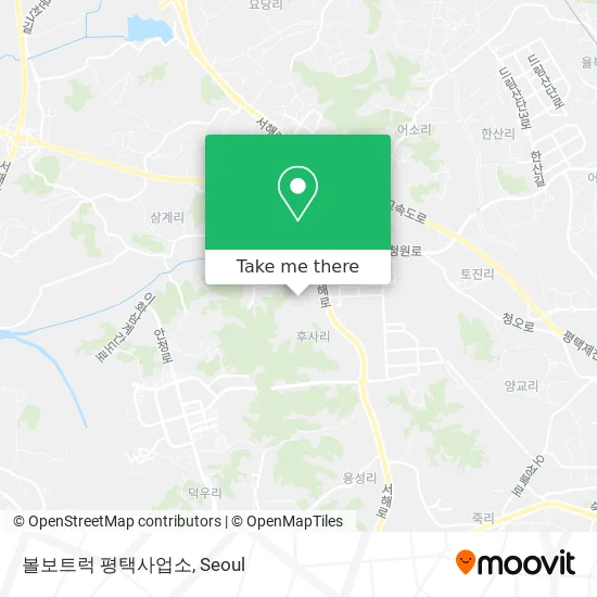 볼보트럭 평택사업소 map