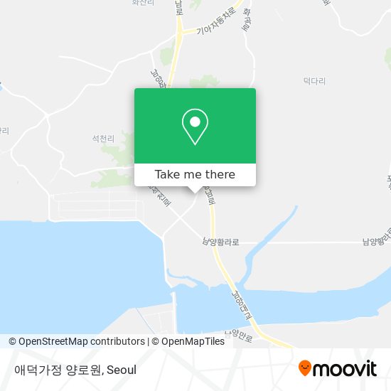 애덕가정 양로원 map