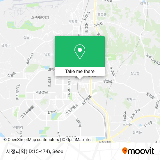 서정리역(ID:15-474) map