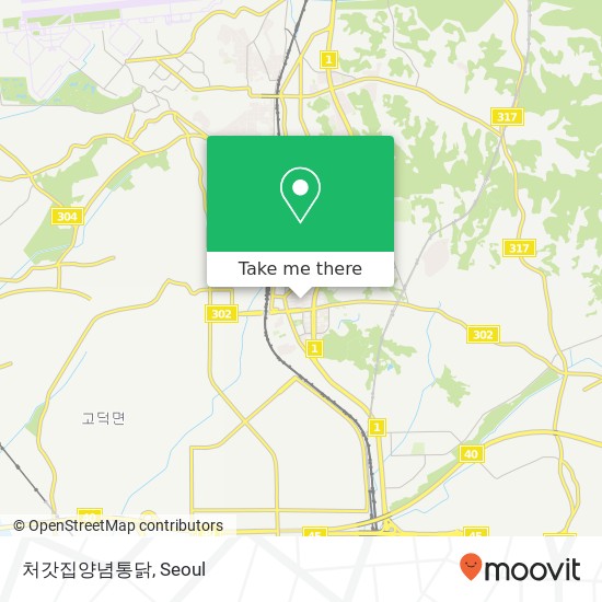 처갓집양념통닭 map