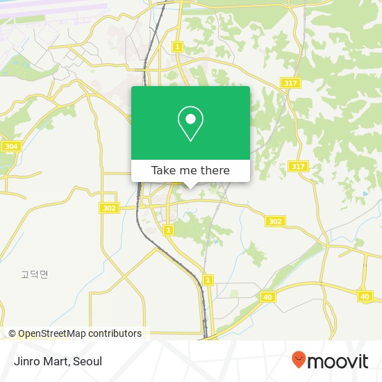 Jinro Mart map