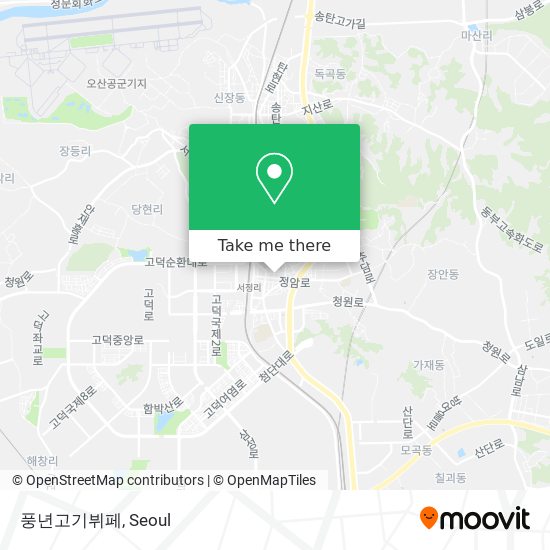 풍년고기뷔페 map