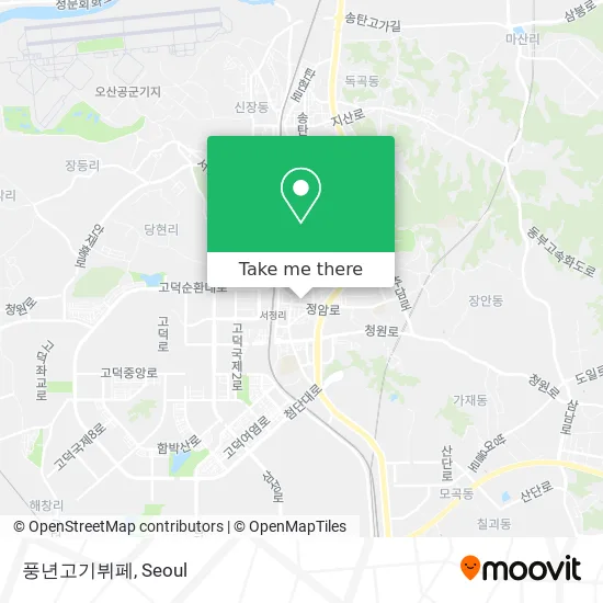 풍년고기뷔페 map