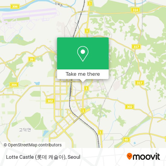 Lotte Castle (롯데 캐슬아) map