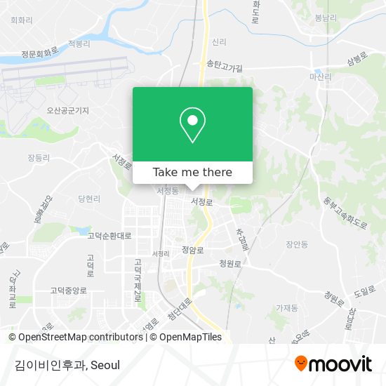 김이비인후과 map