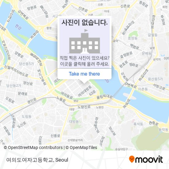 여의도여자고등학교 map