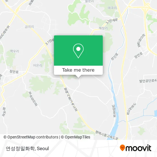 연성정밀화학 map