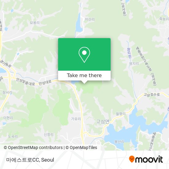마에스트로CC map