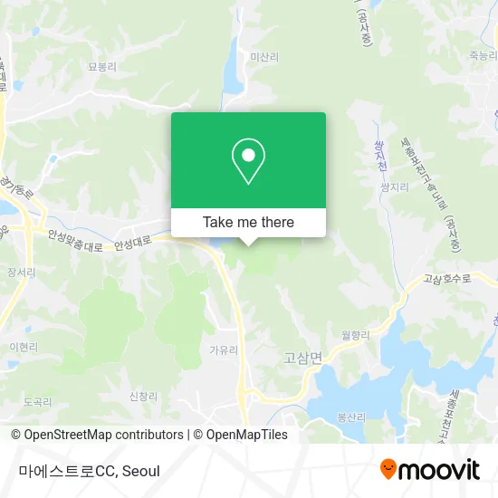 마에스트로CC map