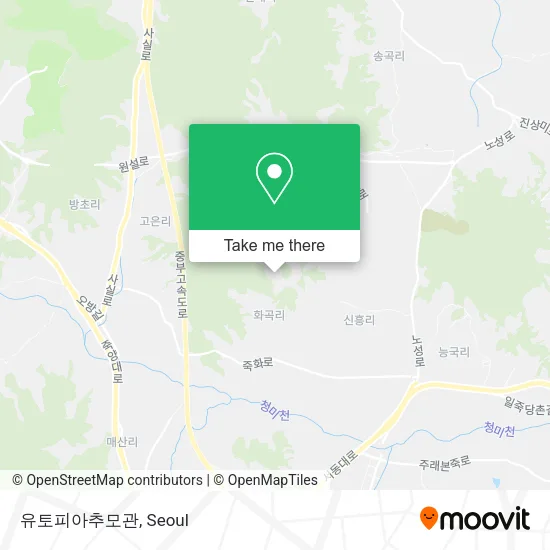 유토피아추모관 map