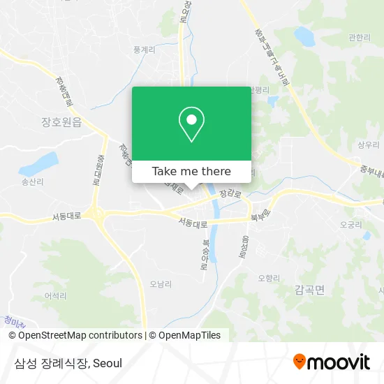 삼성 장례식장 map