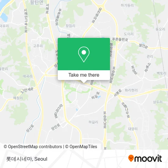 롯데시네마 map